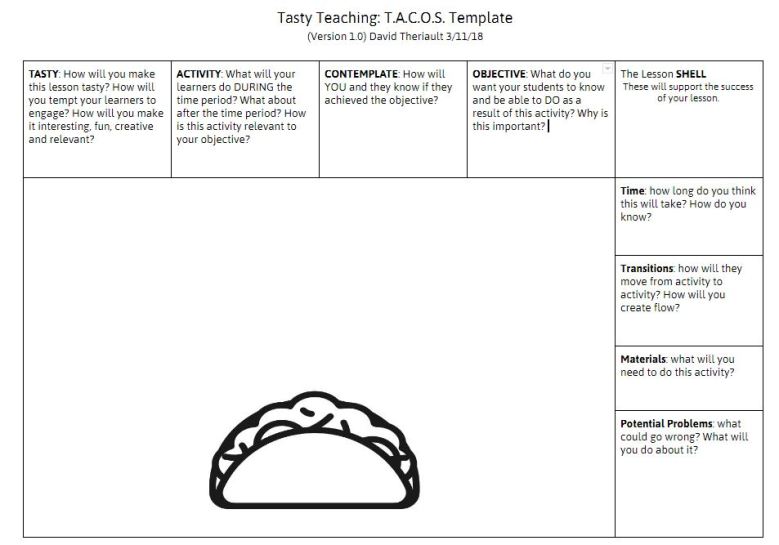 Teaching TACO version 1 Theriault